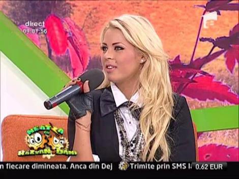 Roxana Nemes si-a prezentat primul ei videoclip la Neatza