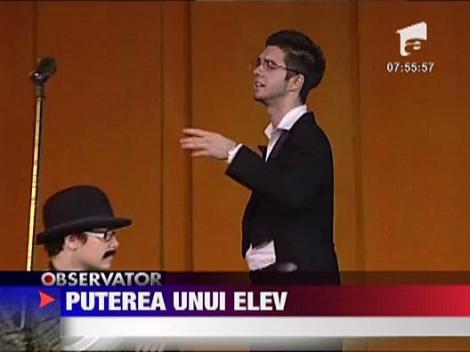 Gabriel Grigorescu, puterea unui elev