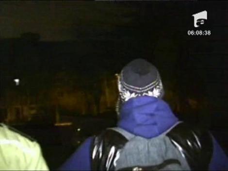 Copii prinsi cand incercau sa fure o masina