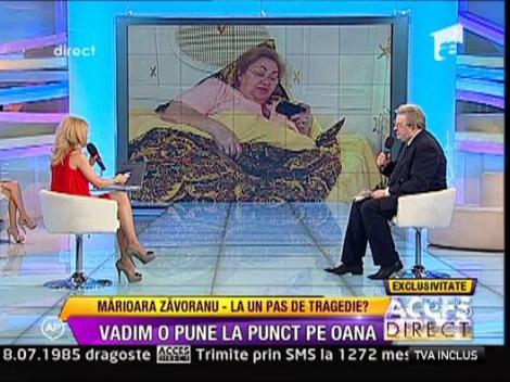 Vadim o da in judecata pe Oana Zavoranu!