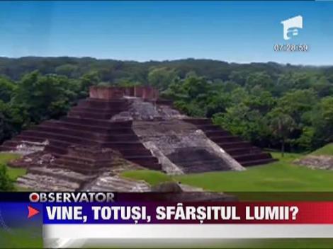Apocalipsa din calendarul mayas revine in actualitate