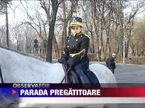 Parada pregatitoare pentru 1 Decembrie