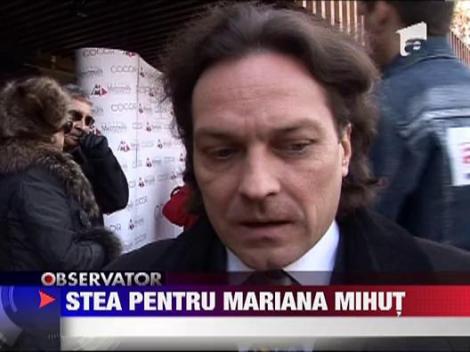 Mariana Mihut a primit o stea pe Aleea Celebritatilor