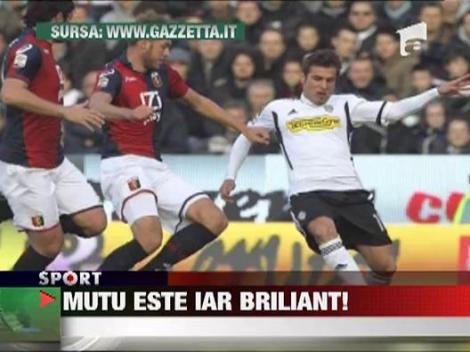 Briliantul Mutu straluceste iar in Italia