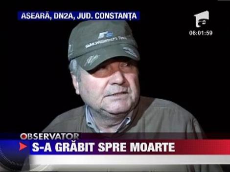 Grav accident de circulatie pe drumul dintre Slobozia si Constanta