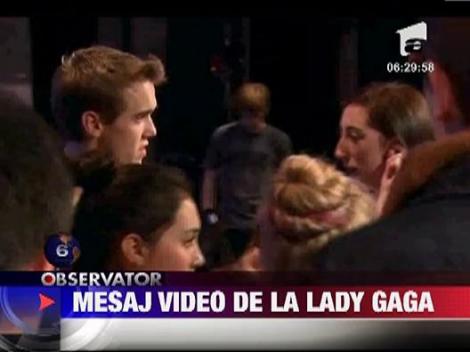 Un adolescent a primit un film personalizat de la Lady Gaga