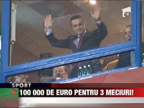 Prima de 100 000 de euro pentru stelisti!