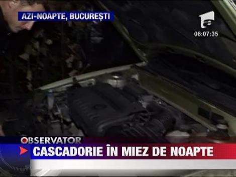 Accident spectaculos in Bucuresti