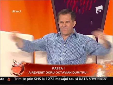 Doru Octavian Dumitru aduce buna dispozitia in platou