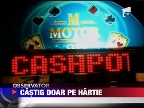 A castigat aproape 40 de mii la aparate, dar nu a primit nimic