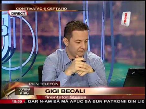 Gigi Becali: "Am visat cai albi, batem la Schalke"