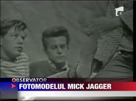 Fotomodelul Mick Jagger la 15 ani
