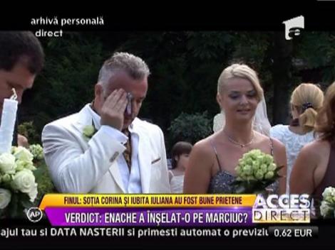 Imagini de la logodna dintre Adrian Enache si Iuliana Marciuc