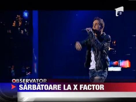 Sarbatoare pentru finalistii de la X Factor