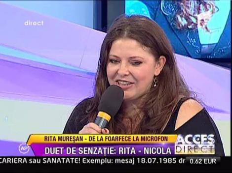 Rita Muresan, de la foarfece la microfon