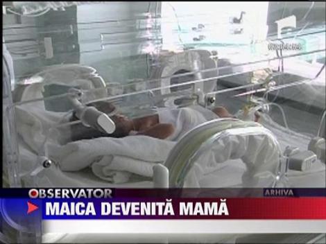 Maica stareta de la manastirea Tariceni a nascut doua fetite