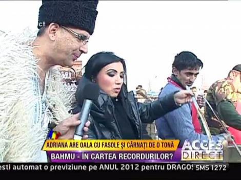 Adriana Bahmuteanu si Prigoana au dat de mancare la toata lumea