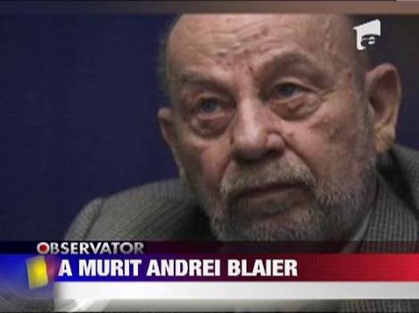 A murit regizorul Andrei Blaier