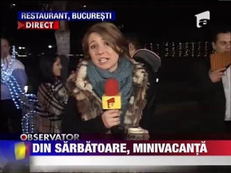 1 Decembrie a dat startul unei minivacante