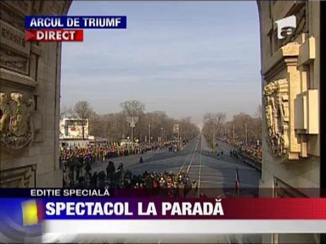 Spectacol la parada