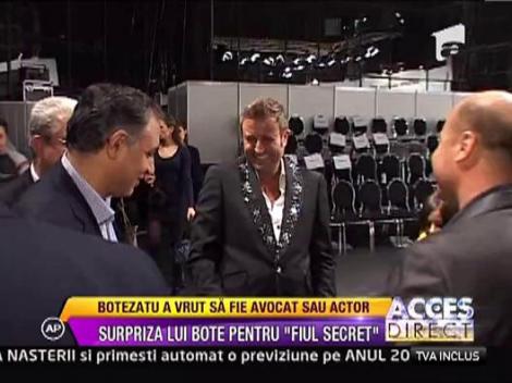 Surpriza lui Catalin Botezatu pentru "fiul secret"