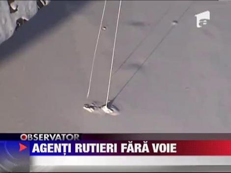 Politisti rutieri de ocazie