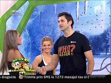 Roxana Vancea, cu ceva kilograme in plus