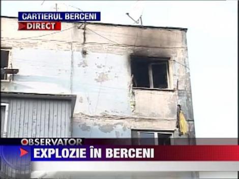 Explozie intr-un bloc din Capitala