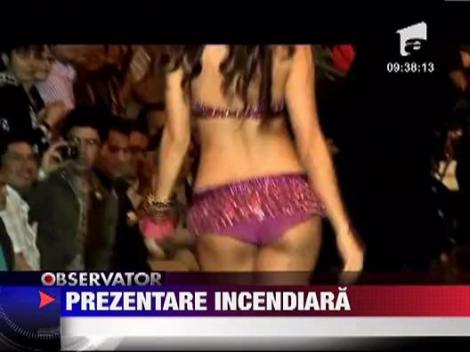 Colectie de moda incendiara in Lima