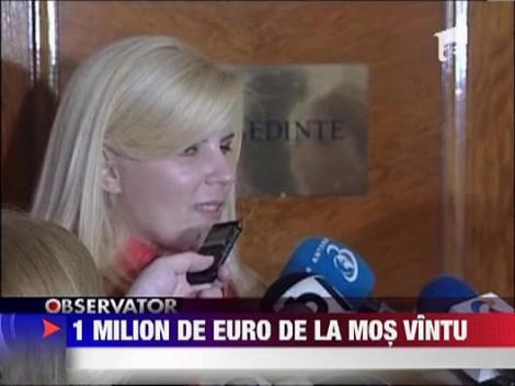 Elena Udrea a primit in avans darul de Sarbatori