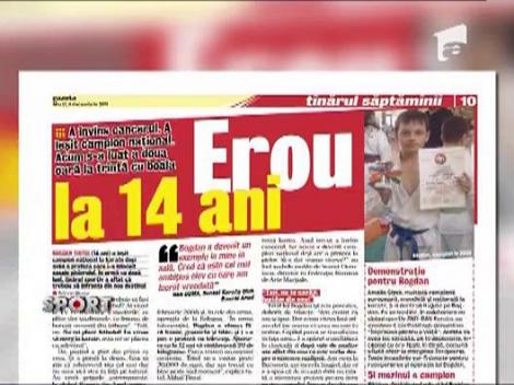 A invins cancerul si apoi a iesit campion