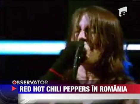 Red Hot Chili Peppers in Romania
