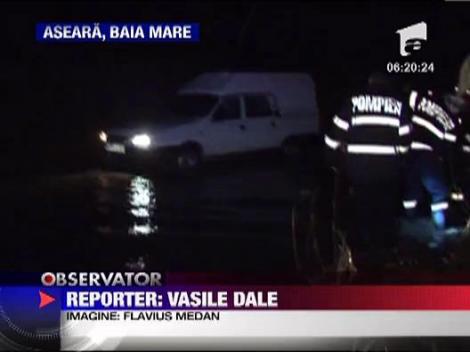 Inundatii in Maramures - mai multe drumuri nationale, blocate ‎