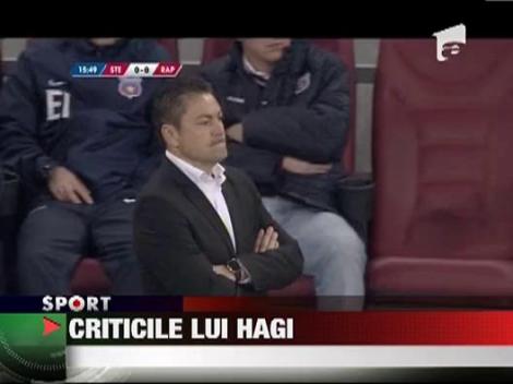 Criticile lui Hagi