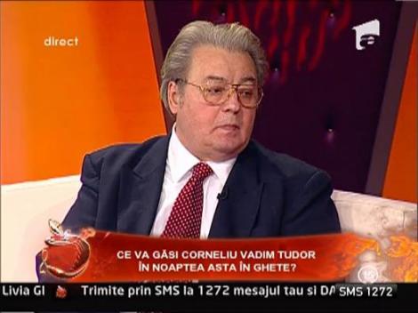 Vadim Tudor, fericit ca Dinamo a luat bataie