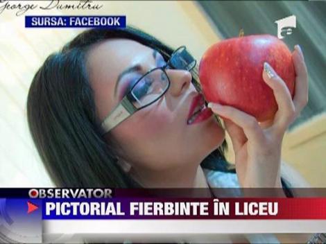 Pictorial fierbinte in liceu