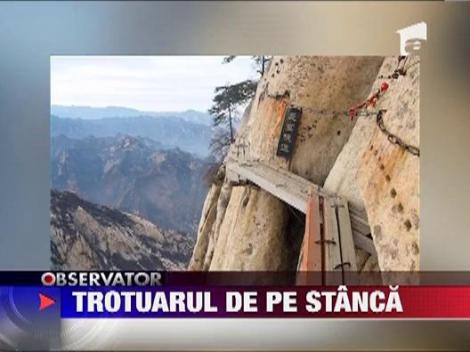 Cel mai periculos trotuar din lume