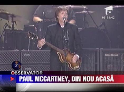 Sir Paul McCartney, din nou acasa