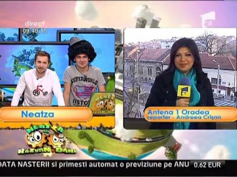 Roxana Vancea si Alexandra Badoi prezinta meteo