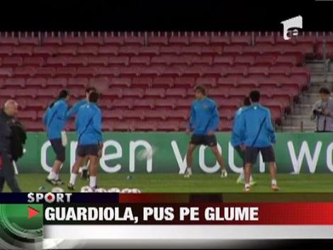 Guardiola, pus pe glume