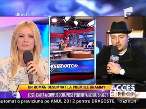 Costi Ionita, nominalizat la premiile Grammy