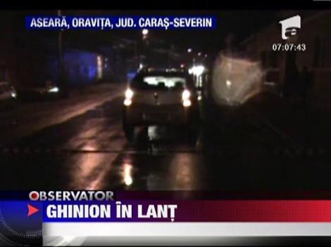 Accident spectaculos Oravita