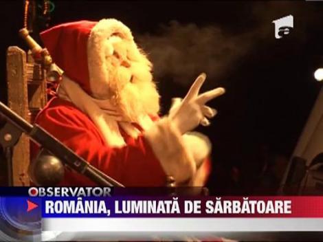 Romania, luminata de sarbatori