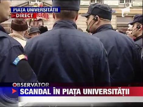 Scandal in Piata Universitatii