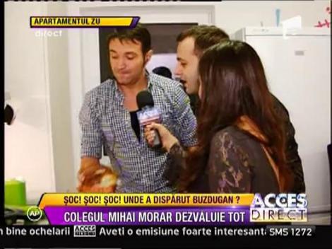 Buzdu si Morar fac cozonaci in apartamentul ZU