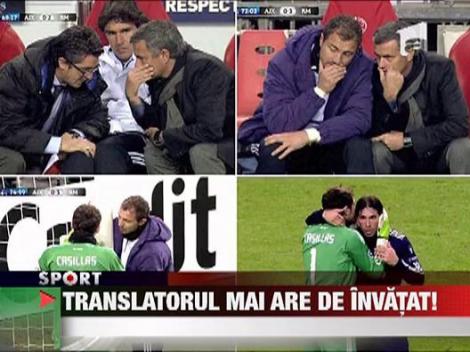Mourinho scos din sarite de un translator!