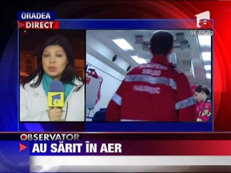 Explozie intr-o casa din Satu Mare