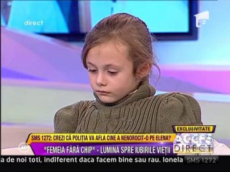 Cristina Stamate o incurajeaza de "Femeia fara chip"