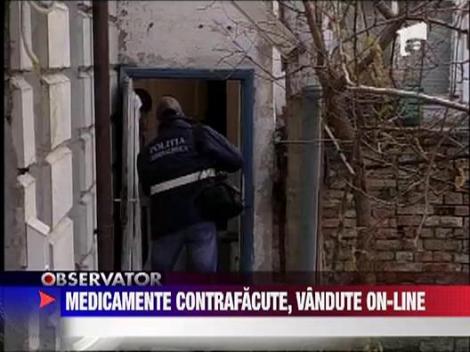 Medicamente contrafacute, vandute on-line