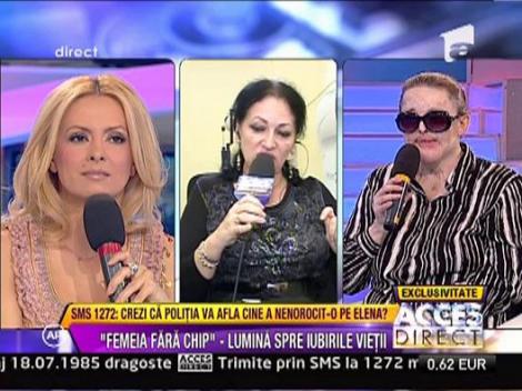 Raza de speranta in viata Elenei, "Femeia fara chip"